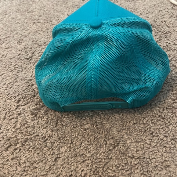 NWOT BASS PRO teal snap back trucker hat - Picture 2 of 4